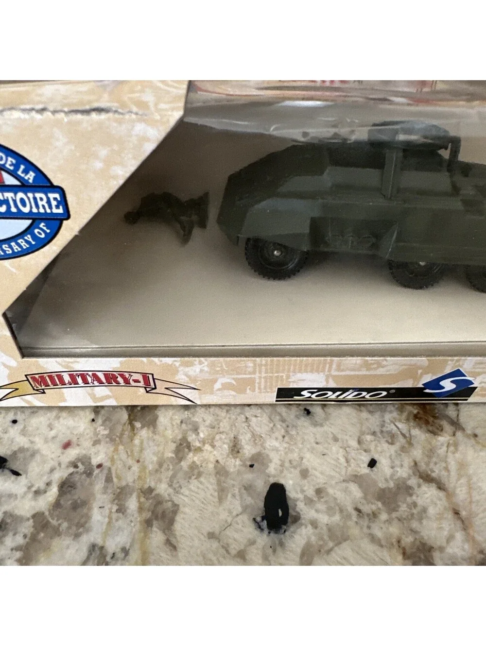 2x Solido Military 6103 Dodge 4x4 & 6104 Combat Car NEW + FAST SHIPPING